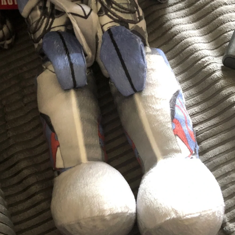 Transformers Optimus Prime Plush Toy in Blue, Red, White